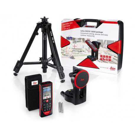 Pachet - Telemetru Laser 200m Avansat, Disto D510 + FTA 360 si trepied - Leica-823199 [1]
