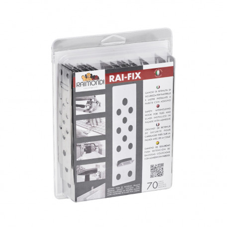 Sistem carlige RAI-FIX 8mm (70buc), pt. placi ceramice de fatade - Raimondi-299 [1]