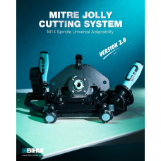 Sistem de frezare/bizotare la 48° a plăcilor ceramice, prindere M14, grosime max. placă 20mm (fara polizor inclus) - BIHUI-LFMBU