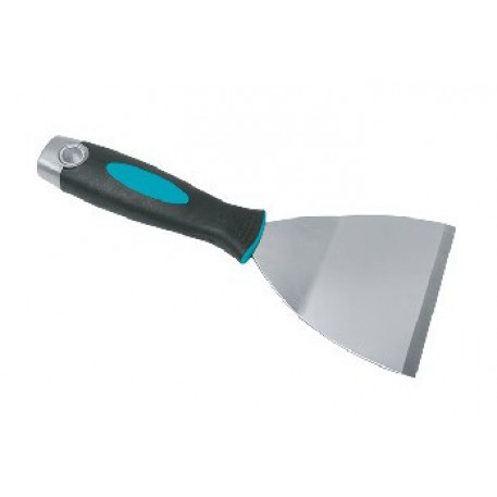 Spatula pentru indepartare placi 100mm cu capat metalic pentru lovire cu ciocanul, maner soft-grip - BIHUI-TRSC4 [1]