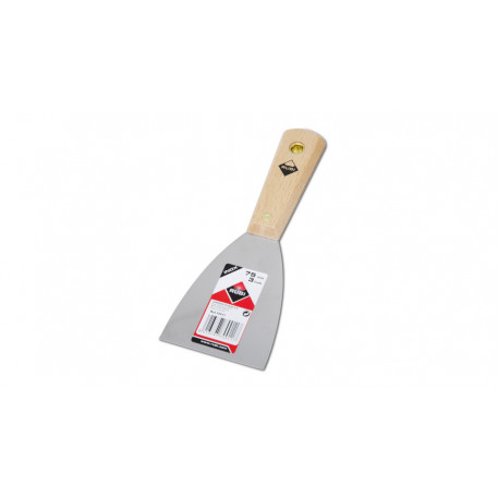 Spatula pictor cu maner lemn 75mm - RUBI-70911 [1]