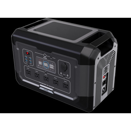 Statie acumulator portabil cu incarcare rapida - FastCharge, LiFePO4 - Generator Solar Power Station - 2500W, 2048Wh - CNO-PS2 [1]