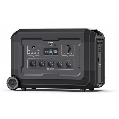 Statie acumulator portabil pentru incarcare rapida FastCharge, LiFePO4, Generator Solar Power Station - 3600W, 3072Wh - CNO-PS3 [1]