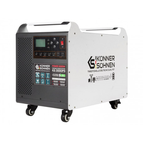 Statie de incarcare portabila de energie solara, UPS, PowerBank - 3200Wh, 3000W - KS-3000PS [1]