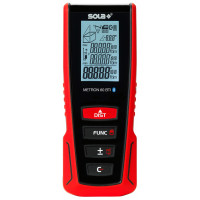 Telemetru cu laser roșu si bluetooth, Sola App - 60m, METRON 60 BTI - Sola-71027201