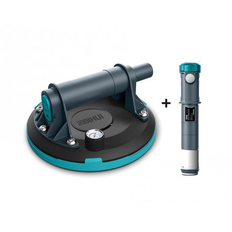 Ventuza Heavy Duty cu vacuum pt. placi texturate - Ø200mm, 140kg - BIHUI-SCBS8 [1]