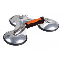 Ventuza tripla pt. gresie, sticla, faianta profesionala cu corp din Aluminiu Ø123mm, 160kg - CNO-ALUV3 Ventuza tripla pt. gresie, sticla, faianta profesionala cu corp din Aluminiu Ø123mm, 160kg - CNO-ALUV3
