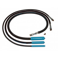 Vibrator Pneumatic Huracan VNF-25, cap Ø25mm, furtun 3m - Technoflex-141123R013