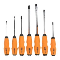 Set Surubelnite de impact CrV, maner cauciuc 7buc. Set Surubelnite de impact CrV, maner cauciuc 7buc.