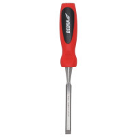 Daltă 12mm, otel CrV, mâner din două materiale Daltă 12mm, otel CrV, mâner din două materiale