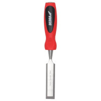 Daltă 25mm, otel CrV, mâner din două materiale Daltă 25mm, otel CrV, mâner din două materiale