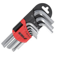 Chei hexagonale scurte 1,5-10 mm set de 9 buc., CRV