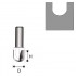 Freza  8 D 6,35 H 15,5 R 3,17  mm [2]