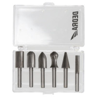 Set freze pentru metal set 6 buc., HSS Set freze pentru metal set 6 buc., HSS