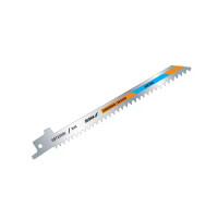 Lamă pentru ferestrău tip sabie 150/125mm,lemn+ elem,metal,BIM,2buc Lamă pentru ferestrău tip sabie 150/125mm,lemn+ elem,metal,BIM,2buc
