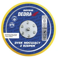 Disc de fixare cu scai 125mm pentru șlefuitor cu excentric