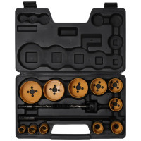 Set carote bimetalice 15 buc Set carote bimetalice 15 buc