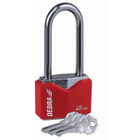 Lacăt romb din fontă ȋn ȋnvelitoare de protecție de 40mm, un jug lung