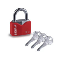 Lacăt romb din fontă ȋn ȋnvelitoare de protecție de 50 mm