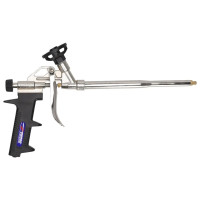 Pistolet pentru spumă de montaj, din metal, cu duză de alamă Pistolet pentru spumă de montaj, din metal, cu duză de alamă