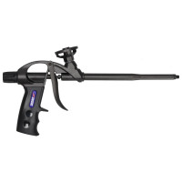 Pistolet pentru spumă de montaj, din metal, acoperit cu teflon Pistolet pentru spumă de montaj, din metal, acoperit cu teflon