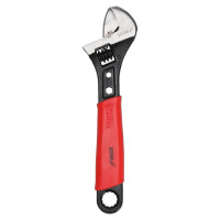 Cheie reglabilă 200mm, 0-24mm, mâner din plastic Cheie reglabilă 200mm, 0-24mm, mâner din plastic