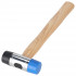 Ciocan pentru tablă 35mm, cap PU / Nylon, maner hickory [3]