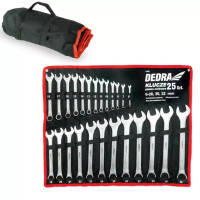 25 buc Cheie combinata CrV set 6-28, 30, 32 mm 25 buc Cheie combinata CrV set 6-28, 30, 32 mm