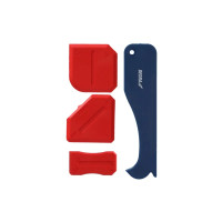Spatule din silicon cu tăietor 4 buc. Spatule din silicon cu tăietor 4 buc.
