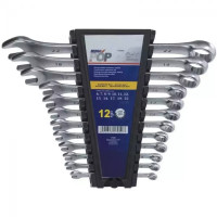 Set Chei combinate CrV mat cromat 6-22mm 12buc. Set Chei combinate CrV mat cromat 6-22mm 12buc.