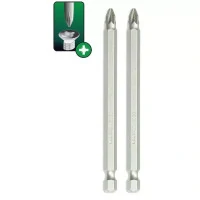 Capete de şurubelnită Pozidriv PZ2x100mm, 2buc blister