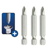 Capete de şurubelnită Phillips PH2x50mm, 3buc blister Capete de şurubelnită Phillips PH2x50mm, 3buc blister