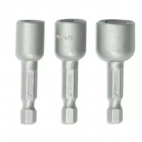 Set de chei tubulare magnetice 3buc: 8,10,13x48mm, 1/4'' Set de chei tubulare magnetice 3buc: 8,10,13x48mm, 1/4''