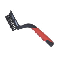 Perie de sârmă cu 5 rânduri, nailon, 180 mm, mâner din două materiale