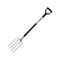 Furci pentru săpat, coadă de metal, mâner tip D din material plastic 122cm Furci pentru săpat, coadă de metal, mâner tip D din material plastic 122cm