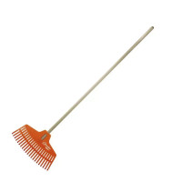 Greblă cu coadă din lemn, măner pvc 134cm,Fi 22mm Greblă cu coadă din lemn, măner pvc 134cm,Fi 22mm