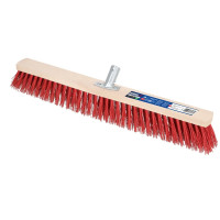 Perie de stradă, 60cm lătime, cu mâner metalic