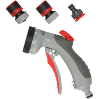 Pistol pentru stropit cu 8 functi TRIGGER CONTROL-set 4 elemente Pistol pentru stropit cu 8 functi TRIGGER CONTROL-set 4 elemente