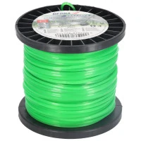 Fir de tăiere pătrat 2,4mm x 90m, bobină Fir de tăiere pătrat 2,4mm x 90m, bobină