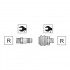 Set cuple rapide cu filet exterior 1/4