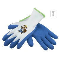 Worning mănusi, KIDS, spuma de latex acoperit, marimea 6