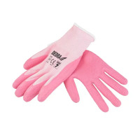 Worning mănusi, spuma de latex acoperit, marimea 8