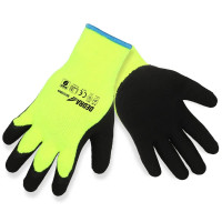 Mănusi de protectie pentru iarnă, mărimea 10, acrilic+latex