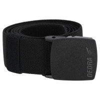 Curea pentru pantaloni 120cm, elastic, cataramă - fără metal, negru