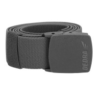Curea pentru pantaloni 120cm, elastic, cataramă - fără metal, gri
