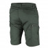 Pantaloni scurți de lucru ripstop+spandex mărimea XL, 220g/m2, verde închis [3]
