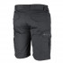 Pantaloni scurți de lucru cu elastan, mărimea LD, 220g/m2, gri [2]