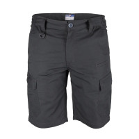 Pantaloni scurți de lucru cu elastan, mărimea XXL, 220g/m2, gri
