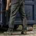 Pantaloni cargo ripstop spandex LD/54, 220g/m2, verde [3]