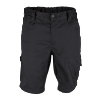 Pantaloni scurti de lucru cu elastan, mărimea LD, 220g/m2, gri